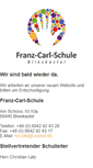 Mobile Screenshot of franz-carl-schule.de